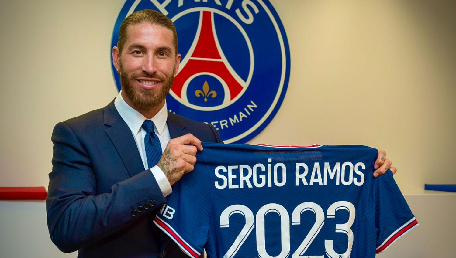 NUEVO DESAFÍO. Sergio Ramos conducirá ahora la defensa de PSG, que sueña con conquistar europa de la mano del español.