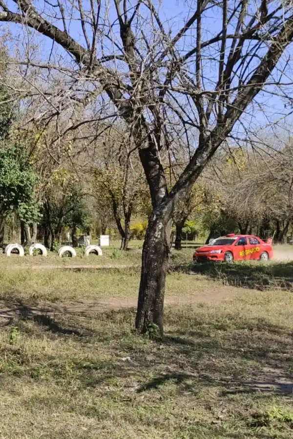 DE PRUEBAS. Miguel Reginato (h) está listo para volver a acelerar el Mitsubishi de la RC2N.