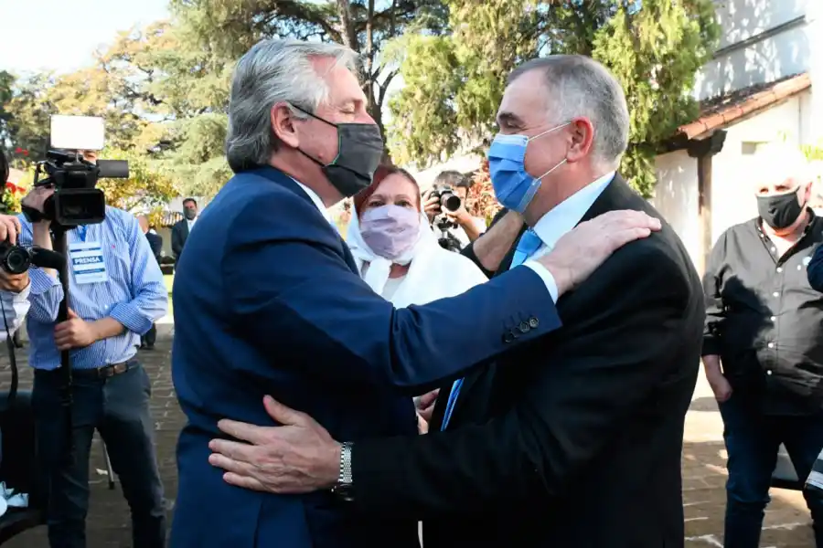 ¿Cómo fue el reencuentro entre Manzur y Jaldo?