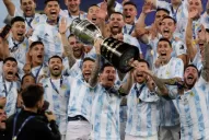 ¡Argentina le ganó a Brasil y se consagró campeón de la Copa América!