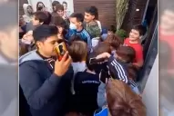 Rosario: un centenar de hinchas se acercó a saludar a Lionel Messi