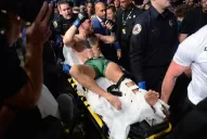 Conor McGregor se quebró una pierna durante la pelea