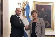 Reuniones con el Fondo: Guzmán y Georgieva, en el G20