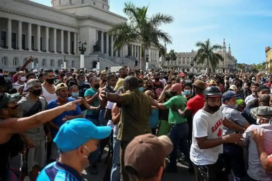 Cuba: hay consternación por el llamamiento de Díaz Canel hacia una guerra civil
