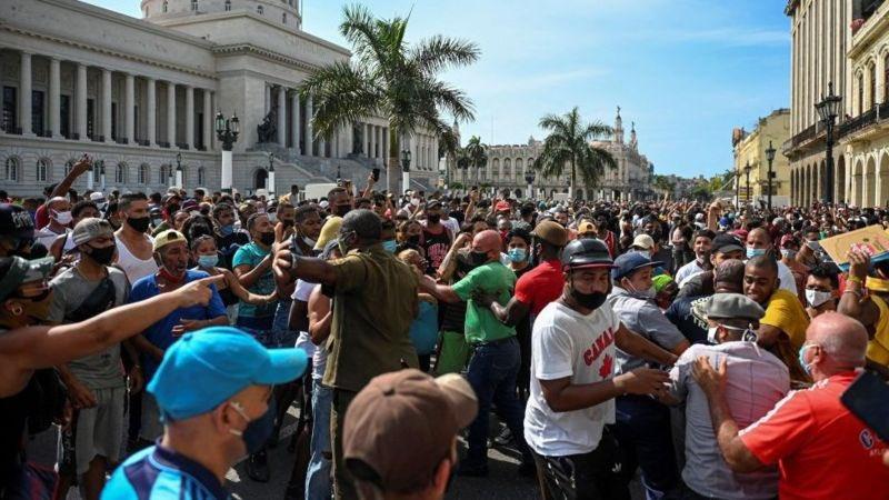 Cuba: hay consternación por el llamamiento de Díaz Canel hacia una guerra civil