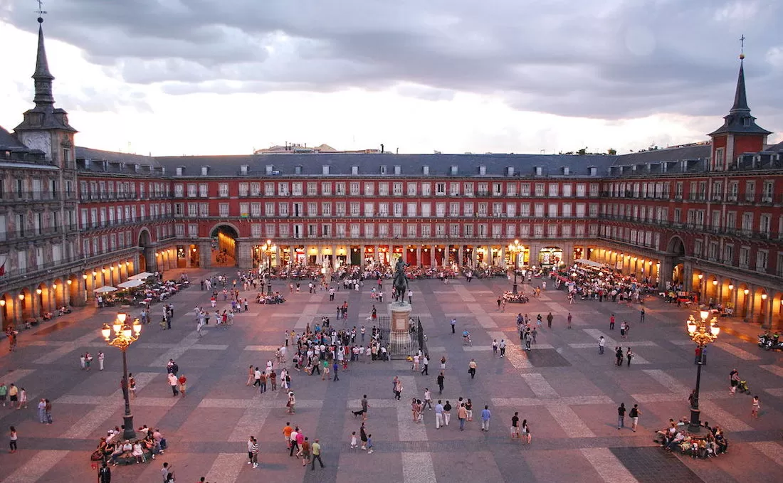 La Plaza Mayor de Madrid, el centro neurálgico de la capital española