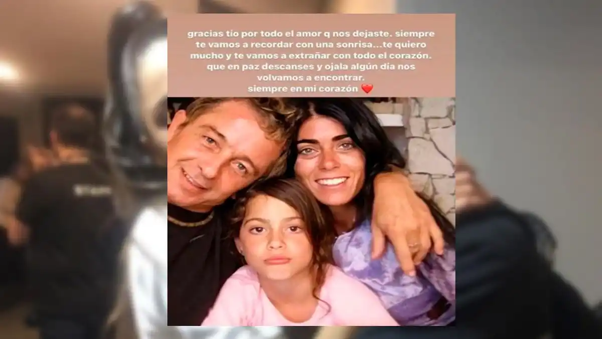 La tristeza de Tini por la muerte de su tío, Rodolfo Stoessel