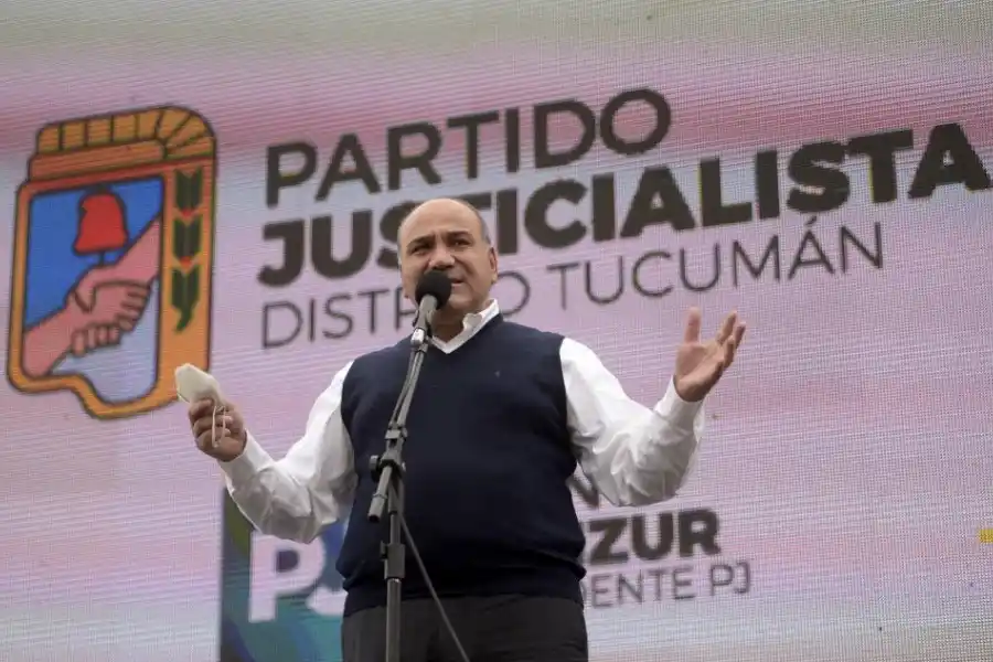 DISCURSO. El titular del PE destacó el valor del verticalismo en el PJ.  