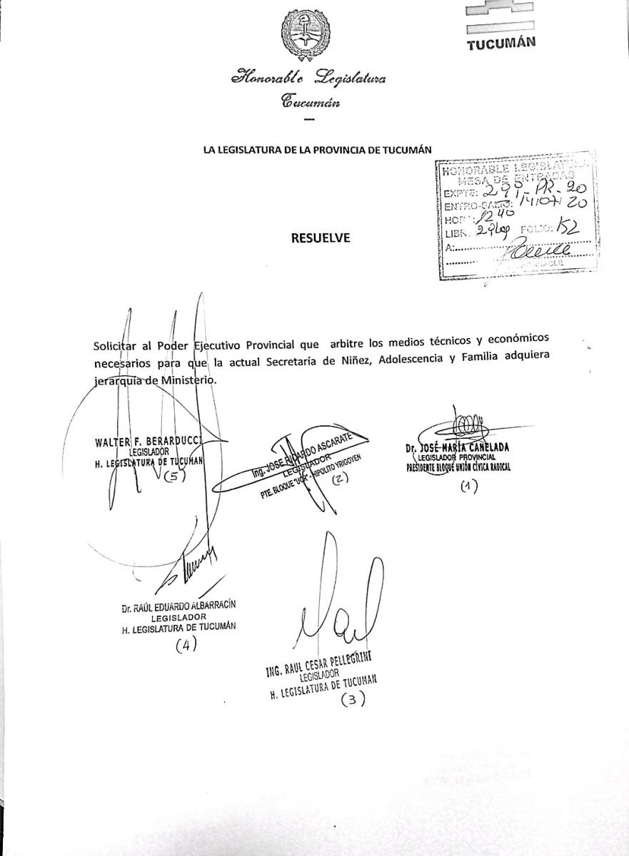 Legisladores de la oposición insisten en jerarquizar el área de Niñez en Tucumán