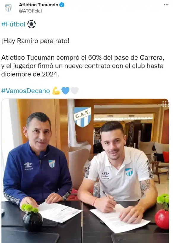 El Decano se aseguró la continuidad de una pieza clave para De Felippe