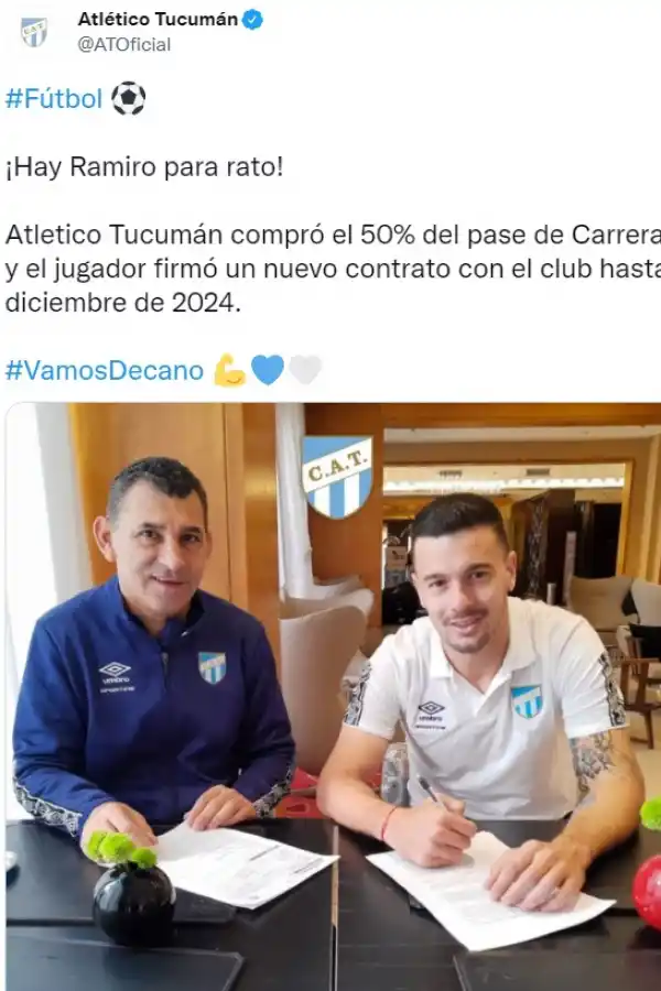 El Decano se aseguró la continuidad de una pieza clave para De Felippe