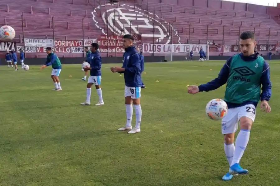 PRECALENTAMIENTO. El equipo 