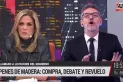 Video: picante cruce entre Luis Novaresio y Viviana Canosa por los penes de madera