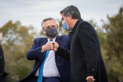 Alberto Fernández retoma la actividad presencial tras haber cumplido el aislamiento