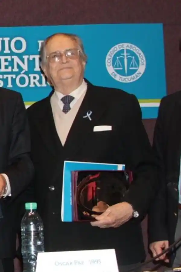 EN 2016. Oscar Paz participó del coloquio de intendentes electos desde 1983. Foto: Archivo / Prensa SMT