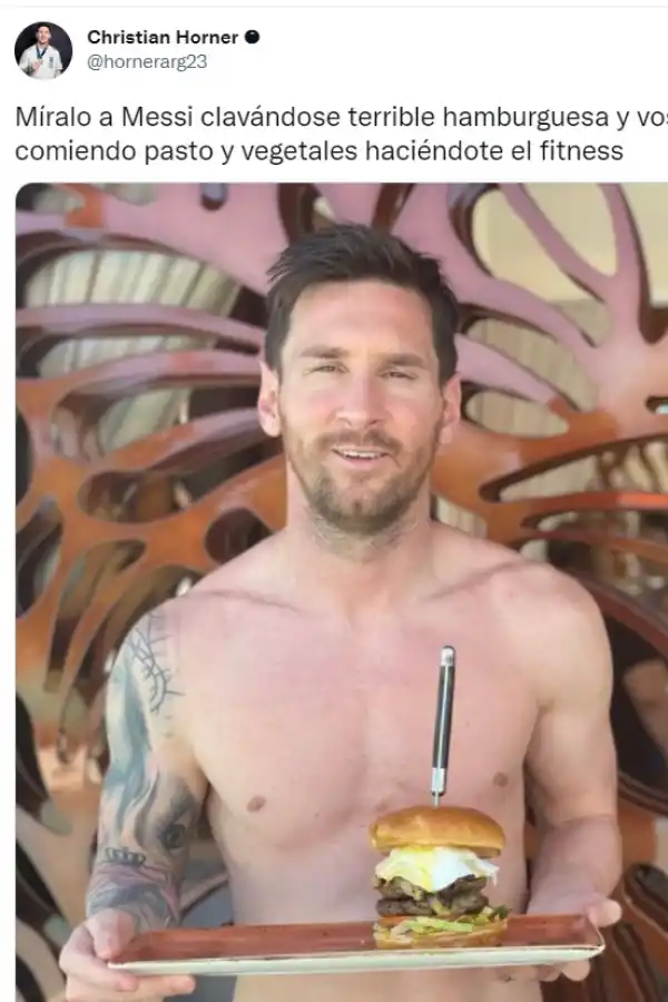 El permitido de Messi en sus vacaciones que hizo furor en las redes sociales