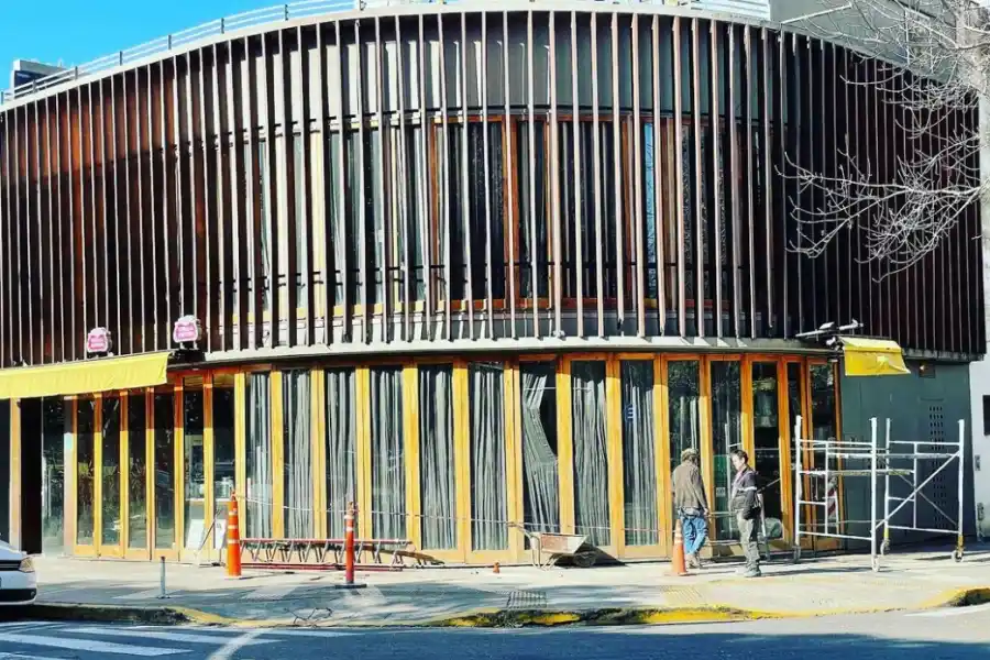 BRUNI. La foto que compartió Zorrito de su restaurante, tras el cierre.