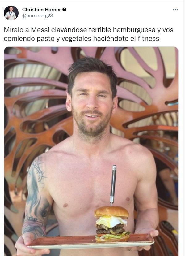 El permitido de Messi en sus vacaciones que hizo furor en las redes sociales