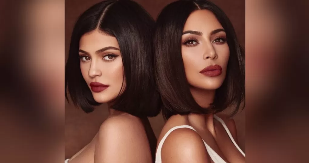 Las hermanas Kylie Jenner y Kim Kardashian, influencers de Estados Unidos se muestran siempre con su imagen super retocada. FOTO DE PUBLINEWS.