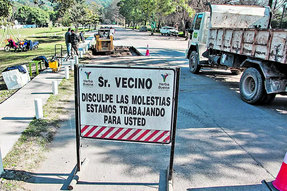 Yerba Buena: desvíos de tránsito por reparaciones en la zona del mástil