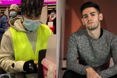 El hijo del Potro Rodrigo consiguió trabajo en un vacunatorio en Buenos Aires