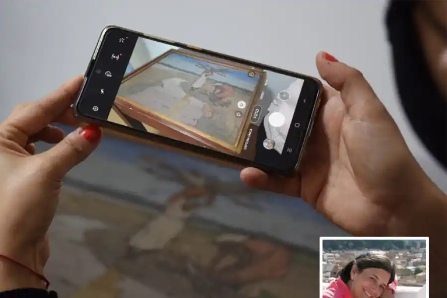 LA EXPERTA. La restauradora trabaja en esta área desde hace 30 años.