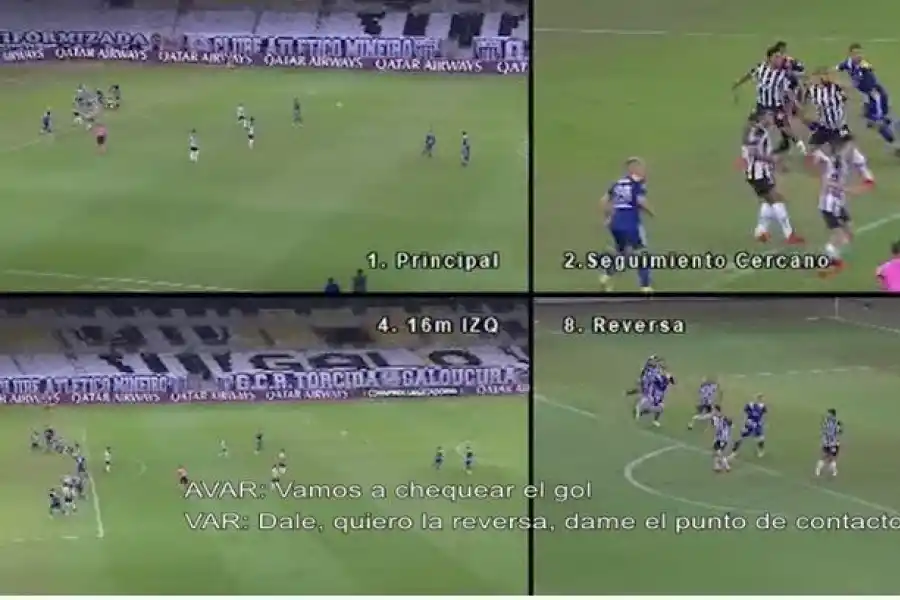 Copa Libertadores: el audio del escandaloso VAR del partido de Boca en Brasil contra Mineiro