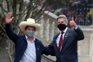 Perú acelera los preparativos para la asunción de Castillo