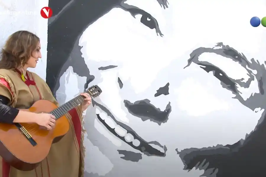 Romina Barros admira a Mercedes Sosa