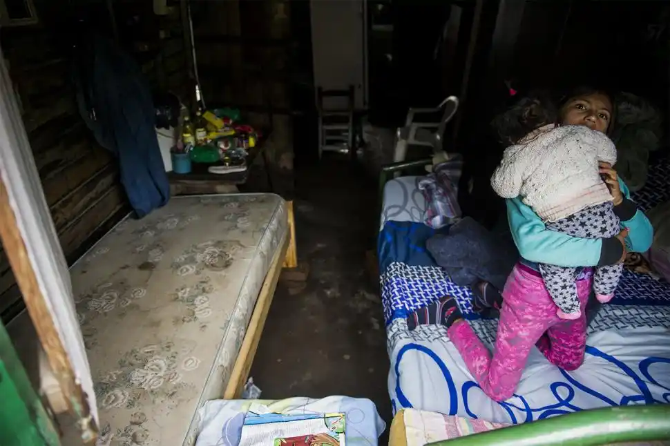 BAJO EL AGUA. Una de las imágenes más impactantes de una tormenta que en 2018 provocó inundaciones en Alderetes, Ranchillos y Banda del Río Salí, principalmente. LA GACETA/DIEGO ARAOZ