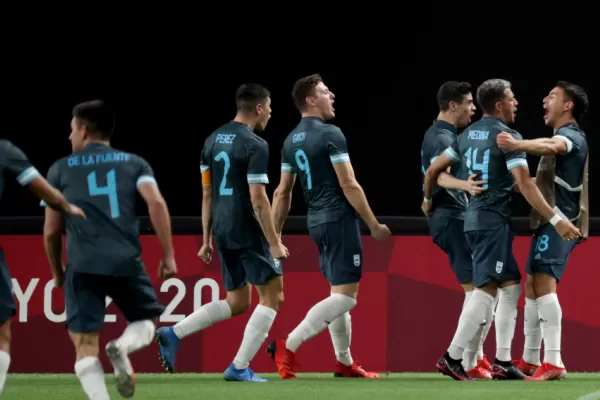 Tokio 2020: la Argentina sigue en carrera en fútbol tras vencer a Egipto