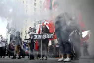 Miles de brasileños marcharon contra Bolsonaro 