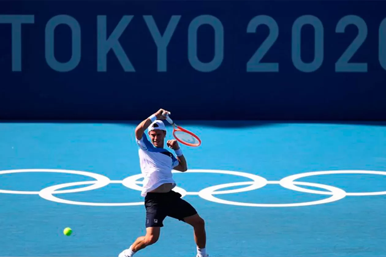 Tokio 2020: Schwartzman es el único tenista argentino que sigue en carrera