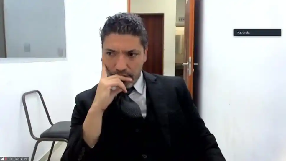 GRAVE DENUNCIA. Roberto Díaz Taddei, el otro defensor del acusado, dijo que allegados al joven fallecido quieren vengarse.