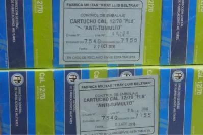 El permiso para las municiones a Bolivia se extendió durante el gobierno actual