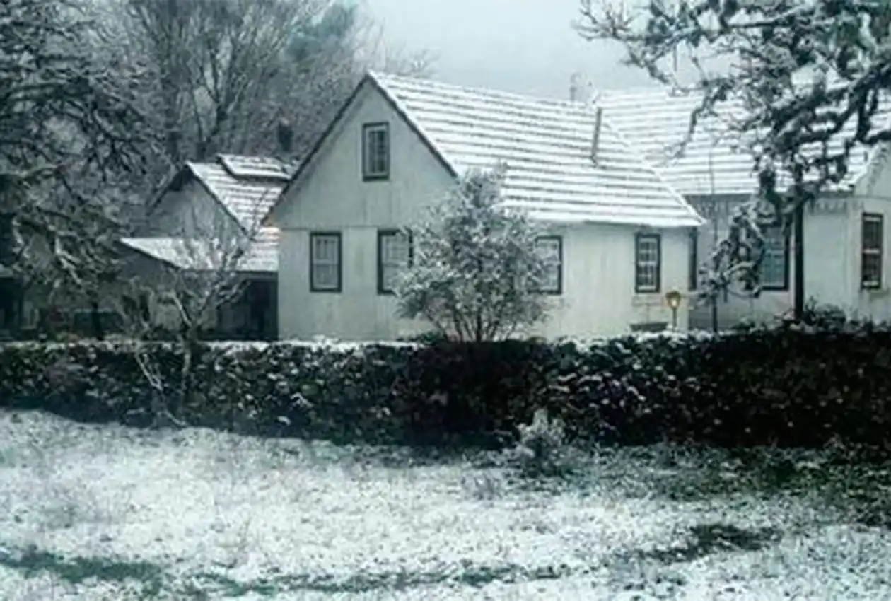 Al menos 11 ciudades del sur de Brasil se cubrieron de blanco por la ola de frío polar