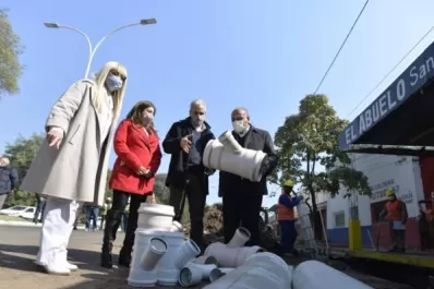 Las mejoras cloacales en el barrio Obispo Piedrabuena tendrán un costo de $8.5 millones