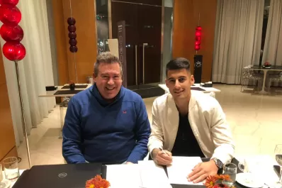 Jaoquín Pereyra estampó su firma y es el nuevo refuerzo de Atlético Tucumán