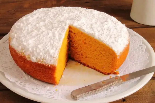  Torta de naranja.