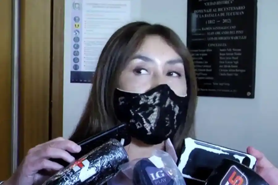 Sandra Miranda, edila por la bancada afin a la intendencia.