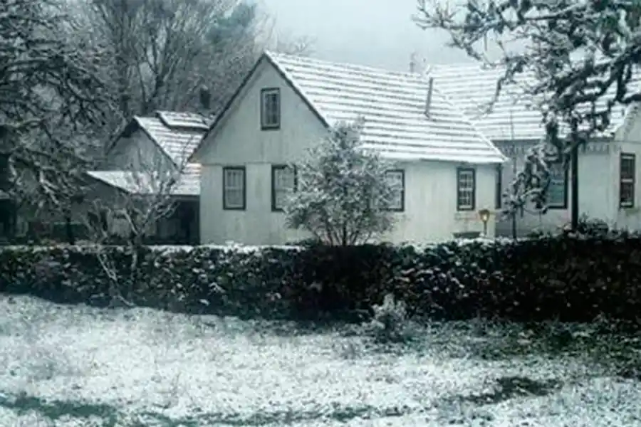 Al menos 11 ciudades del sur de Brasil se cubrieron de blanco por la ola de frío polar