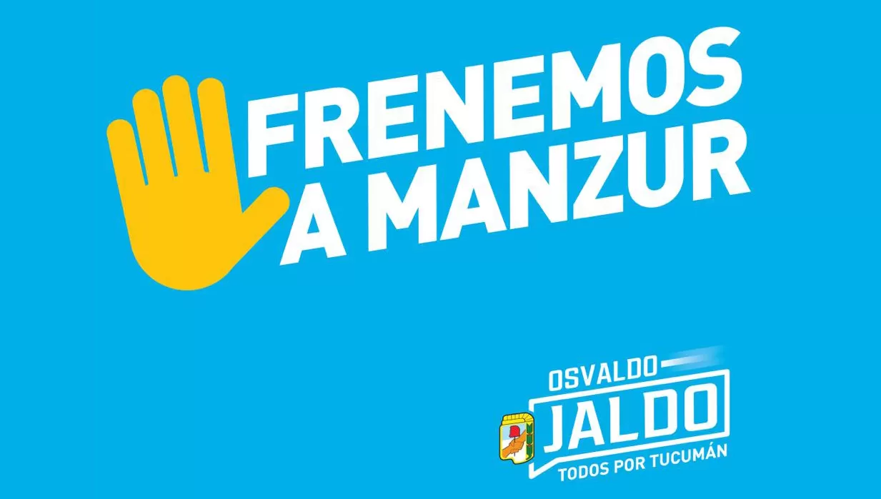 MOVIDA. El jaldismo lanzó una campaña por redes sociales, mediante la cual sugiere que el gobernador, Juan Manzur, busca una reforma constitucional que habilite su reelección.