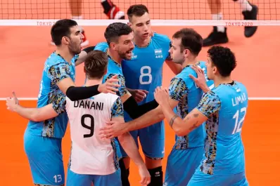 ¡A puro corazón! La selección masculina de vóley ganó y sueña con clasificar en Tokio 2020