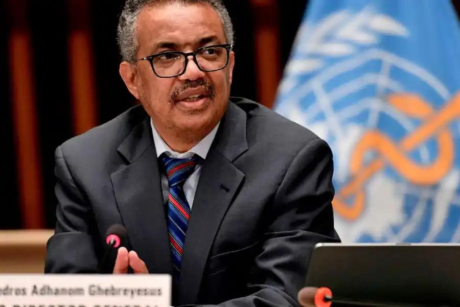 Tedros Adhanom Ghebreyesus, director de la Organización Mundial de la Salud. FOTO DE REUTERS.