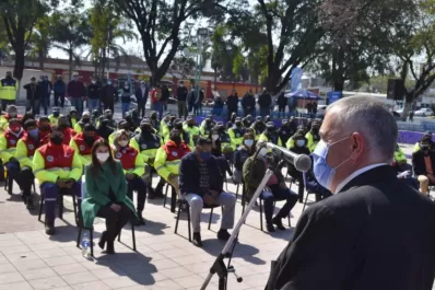 Jaldo entregó dispositivos de seguridad en Banda del Río Salí