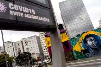 Brasil superó la barrera de los 20 millones de contagios de covid-19