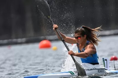 Brenda Rojas clasificó a las semifinales de K1 500 de canotaje