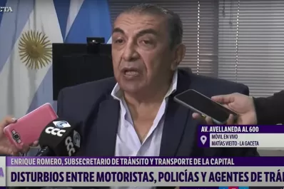 Romero criticó a la Policía, tras una pelea entre agentes de tránsito y motociclistas