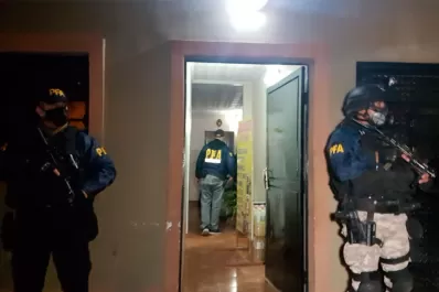 La Federal realizó más de 10 allanamientos para desbaratar un clan dedicado al narcotráfico