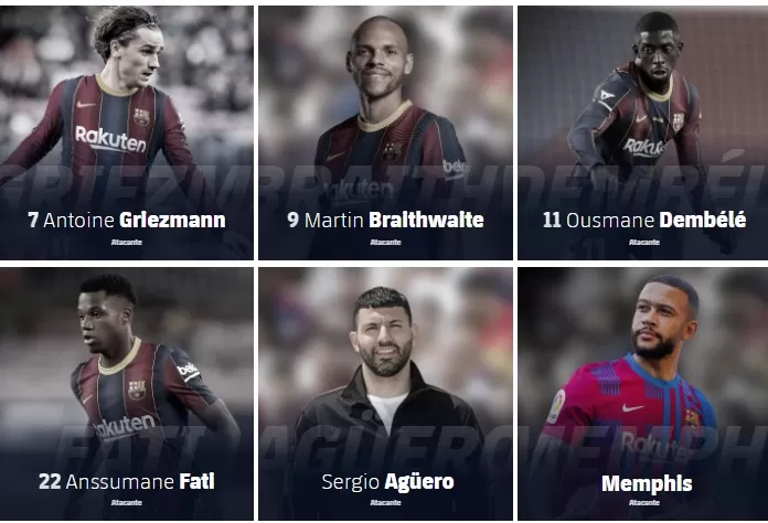 Sacaron la foto de Messi de la página oficial del Barcelona